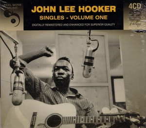 John Lee Hooker - Singles Volume One  4CD-Box