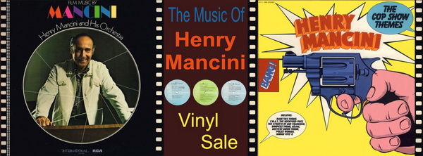 Henry Mancini music on vinyl 